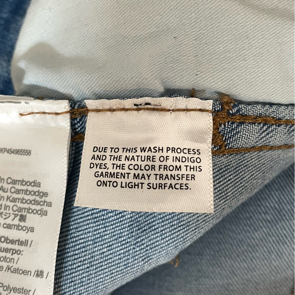 Madewell Curvy Roadtripper High Rise Conroe Wash Authentic Jeans Size 30 - Picture 11 of 12